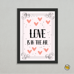 Plakat LOVE IS IN THE AIR