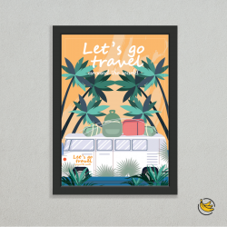 Plakat TRAVEL BUS
